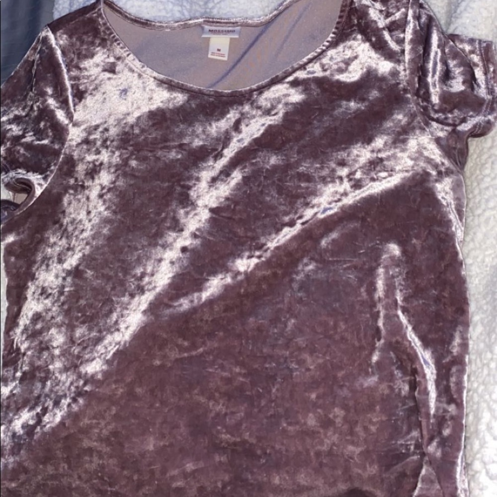 velvet tee shirt
